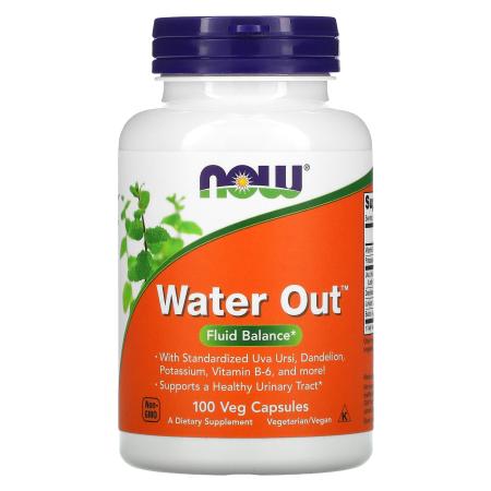 NOW Foods Water Out водный баланс 100 капсул – оригинальная продукция AthleticFuel