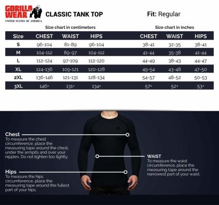 Gorilla Wear Майка Classic Tank Top Tango Red