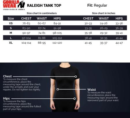 Gorilla Wear Женская Майка Raleigh Tank Top - Black