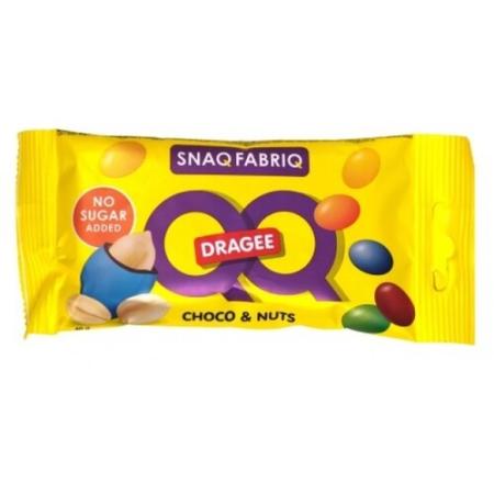 Bombbar SNAQ FABRIQ Q&Q Драже с арахисом и шоколадом покрытое разноцветной глазурью 40 г