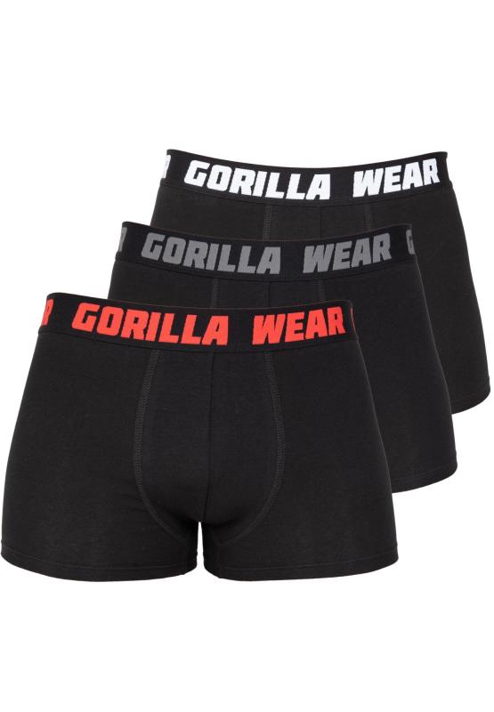 Gorilla Wear  Boxershorts 3-Pack Black