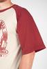 Gorilla Wear Футболка Logan Oversized T-Shirt Beige/Red