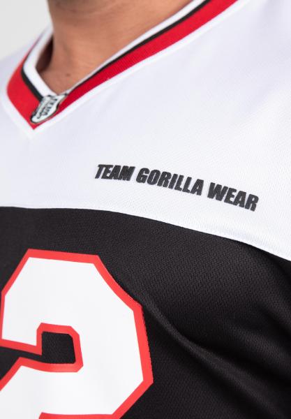 Gorilla Wear Футболка Trenton Football Jersey - Black/White