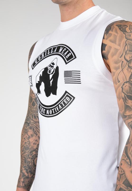 Gorilla Wear Безрукавка Tulsa Tank Top White