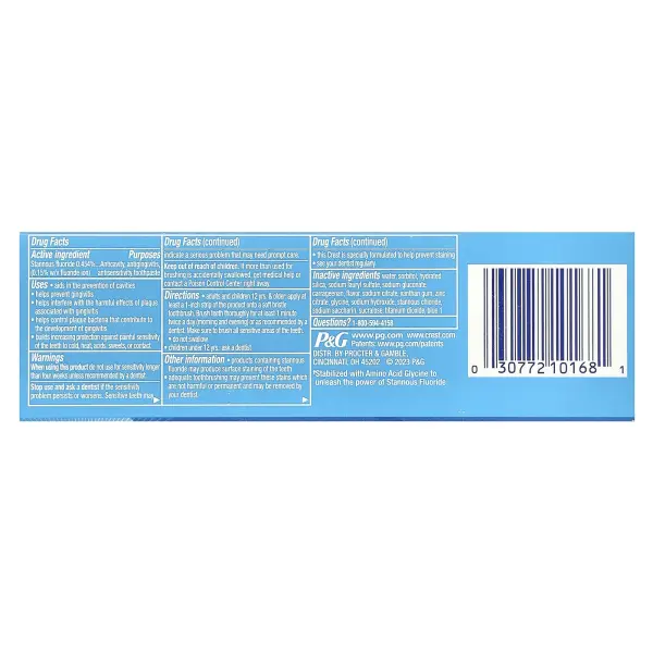 Crest, Pro-Health, зубная паста с фторидом, чистая мята, 85 г (3 унции)