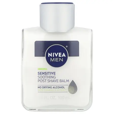 Nivea, Заживляющий бальзам после бритья для мужчин, для чувствительной кожи, 100 мл (3,3 жидк. унции