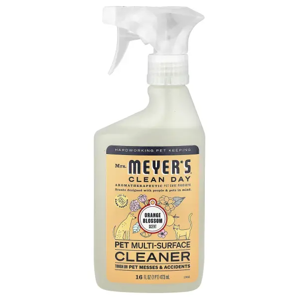 Mrs. Meyers Clean Day, Pet Multi-Surface Cleaner, апельсиновый цвет, 473 мл (16 жидк. Унций)
