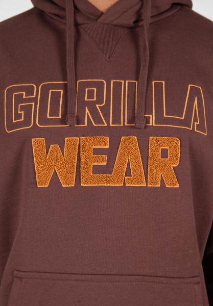 Gorilla Wear Кофта Nevada Hoodie Brown