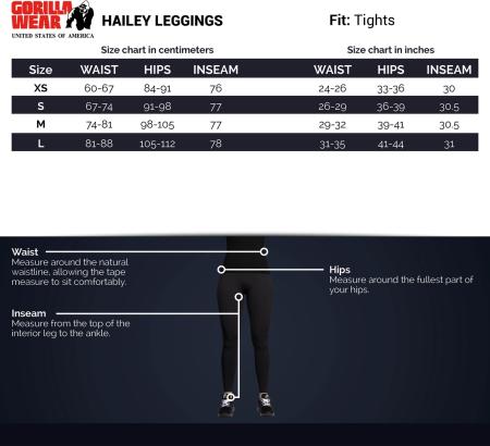 Gorilla Wear Женские леггинсы Hailey Leggings - Gray Melange