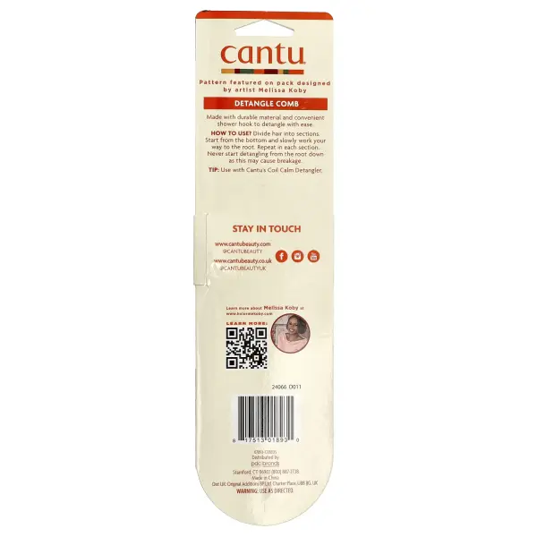 Cantu, прочный гребень для распутывания волос, 1 шт.