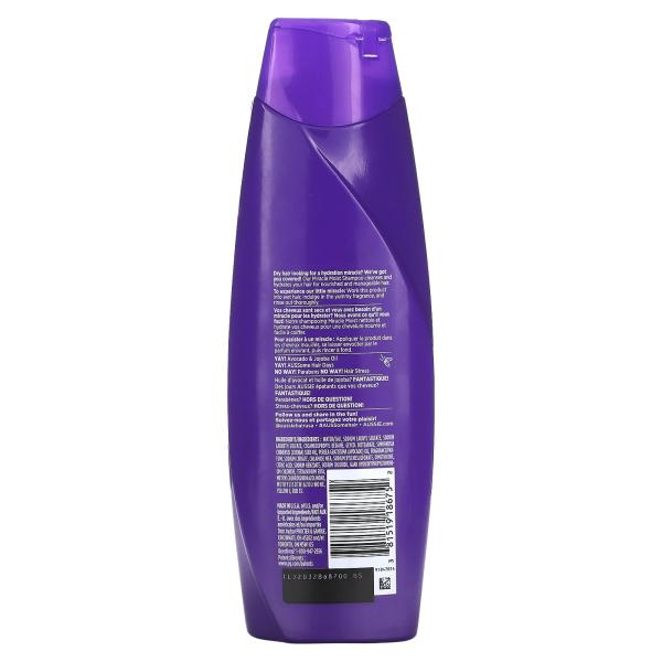 Aussie, Miracle Moist, шампунь для сухих волос с авокадо и австралийским маслом жожоба, 360 мл (12,1
