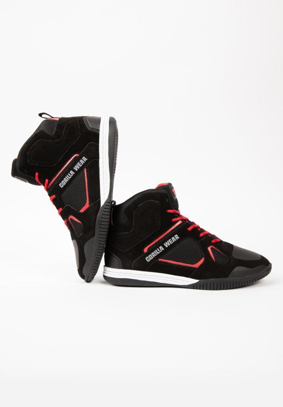 Gorilla Wear Кроссовки Troy High Tops Black/Red