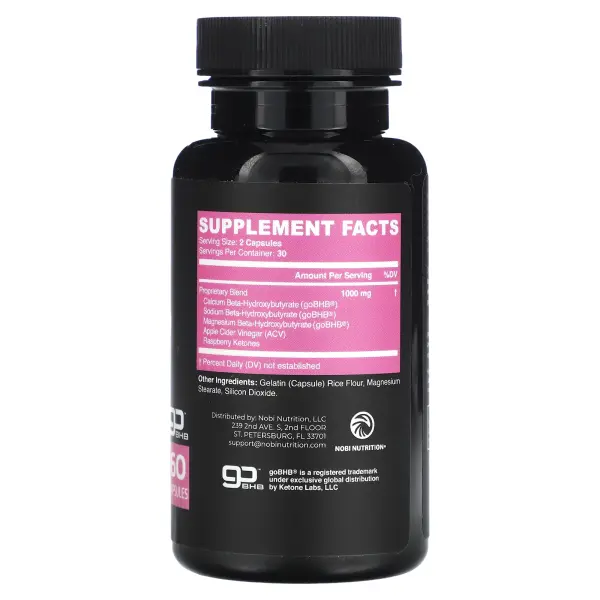 Nobi Nutrition, Сжигатель жира для женщин премиум-класса, 60 капсул – оригинальная продукция AthleticFuel