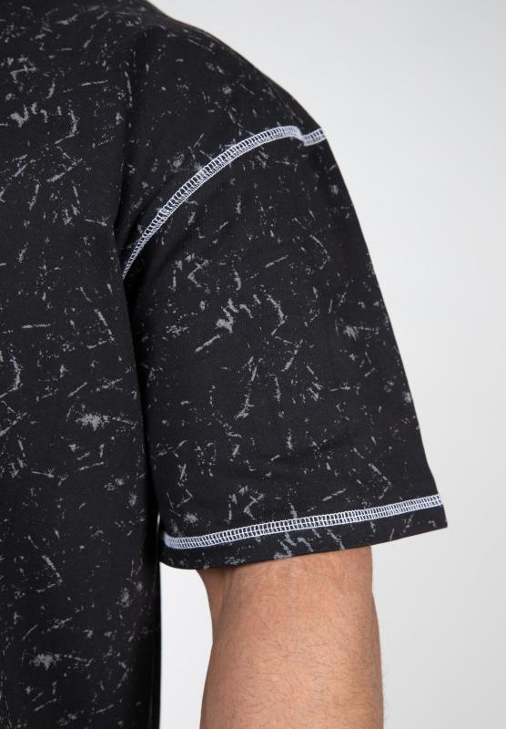 Gorilla Wear Футболка Saginaw Oversized T-Shirt Washed Black