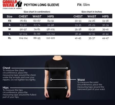 Gorilla Wear Женская кофта Peyton Long Sleeve - Black