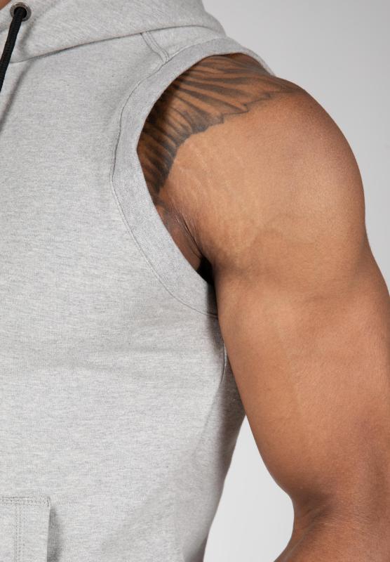 Gorilla Wear Безрукавка Lincoln Sleeveless Hoodie Gray