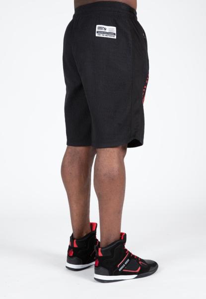 Gorilla Wear  Augustine Old School Shorts Black/Red