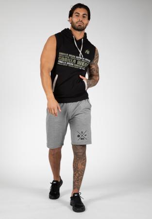 Gorilla Wear Безрукавка Melbourne Sleeveless Hooded T-shirt Black
