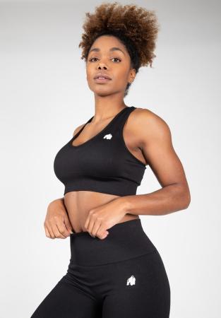 Gorilla Wear Женская Бра Neiro Seamless Sports Bra Black
