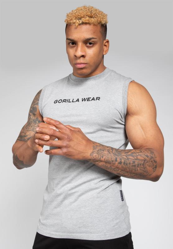 Gorilla Wear Безрукавка Sorrento Sleeveless T-Shirt Gray