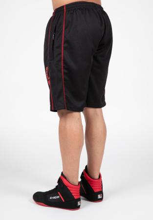 Gorilla Wear Шорты Wallace Mesh Shorts Black/Red