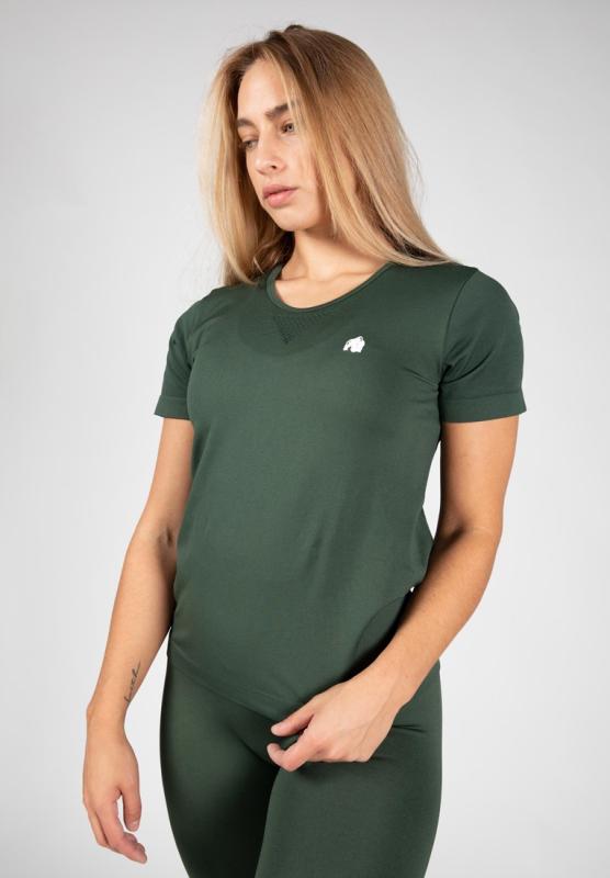 Gorilla Wear Женская футболка Neiro Seamless T-Shirt Army Green