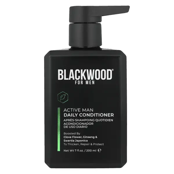 Blackwood For Men, Active Man, кондиционер для ежедневного использования, гвоздика, женьшень и японс