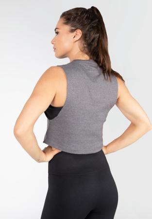Gorilla Wear Женская Майка Addison Drop Armhole Tank Top - Gray