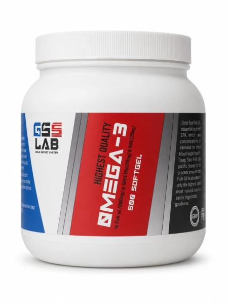 GSS Lab Omega-3 500 капсул