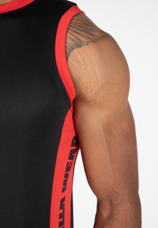 Gorilla Wear Майка Hornell Tank Top Black/Red