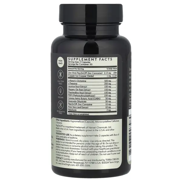 Terra Origin, Healthy Gut ™ Reset PM, 60 капсул