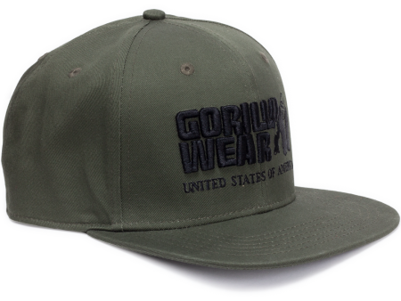 Gorilla Wear Бейсболка Dothan Cap Army Green OS