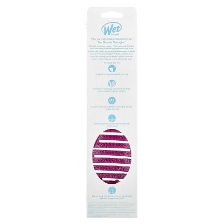 Wet Brush, щетка для душа Detangler®, розовый с блестками, 1 шт.