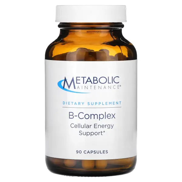 Metabolic Maintenance, комплекс витаминов группы B, 90 капсул