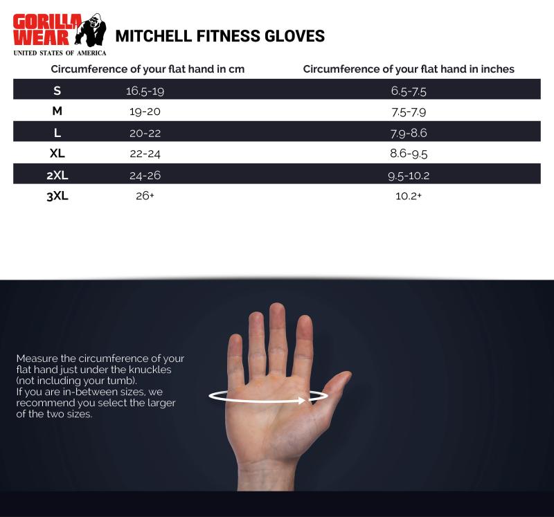 Gorilla Wear Перчатки Mitchell Training Gloves - Black/Blue