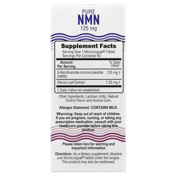Superior Source, Pure NMN, 60 быстрорастворимых таблеток