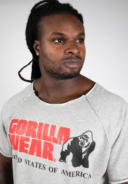 Gorilla Wear  Classic Work Out Top Gray 