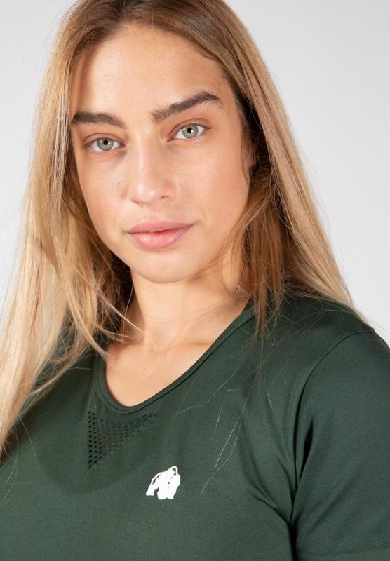 Gorilla Wear Женская футболка Neiro Seamless T-Shirt Army Green