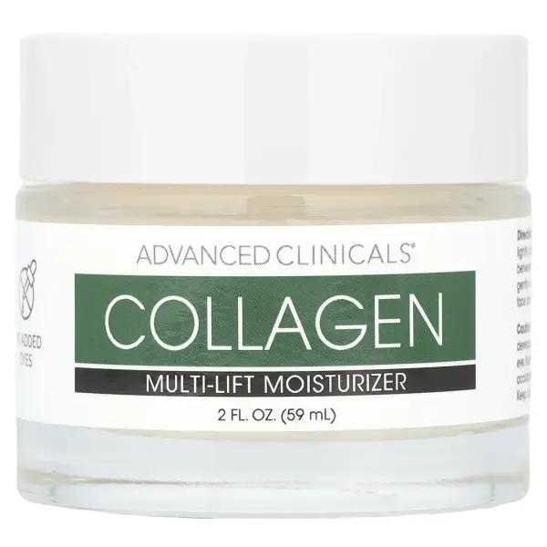 Advanced Clinicals, Collagen, увлажняющее средство Multi-Lift, 59 мл (2 жидк. унц.)