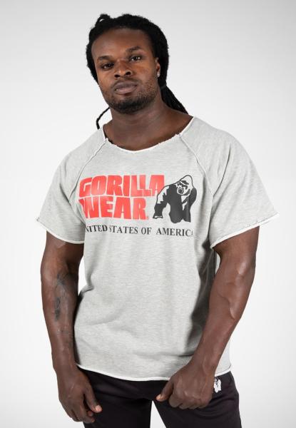 Gorilla Wear  Classic Work Out Top Gray 