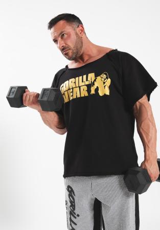 Gorilla Wear Футболка Classic Workout Top - Black/Gold