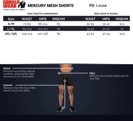 Gorilla Wear Шорты Mercury Mesh Shorts Army Green/Black