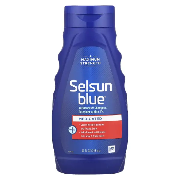Selsun Blue, Шампунь против перхоти, лечебный, 325 мл (11 жидк. унц.)