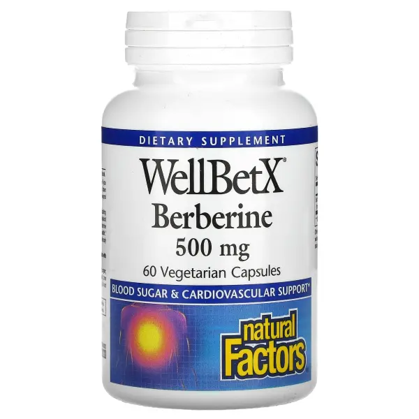 Natural Factors,  WellBetX, 500 , 60  