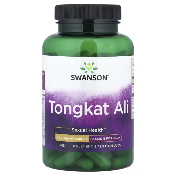 Swanson Тонгкат али 400 мг 120 капсул – оригинальная продукция AthleticFuel