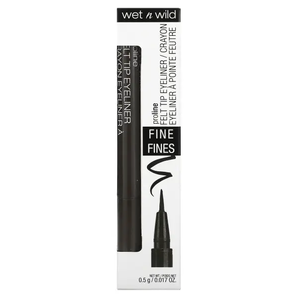 Wet n Wild Подводка для глаз ProLine с фетровым кончиком темно-коричневая 0,5 г