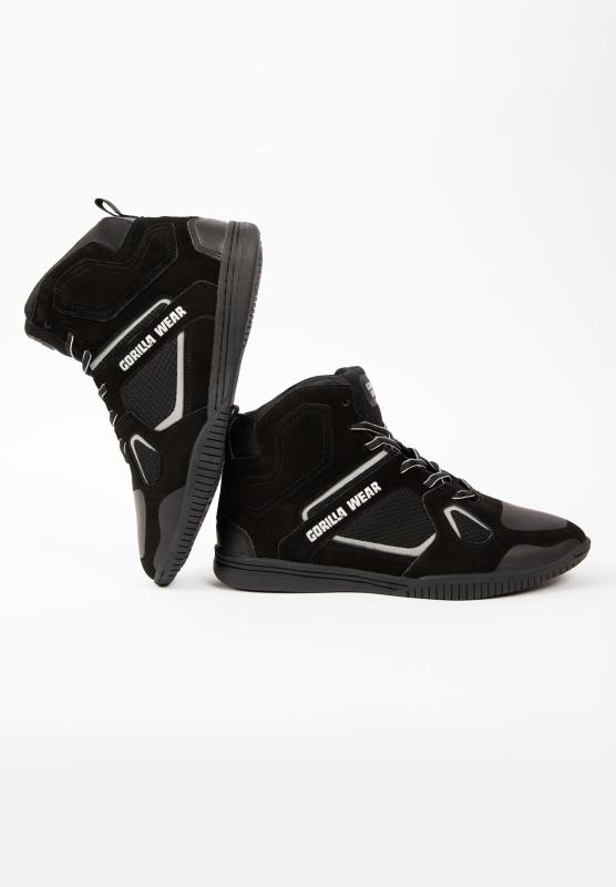 Gorilla Wear Кроссовки Troy High Tops Black/Gray