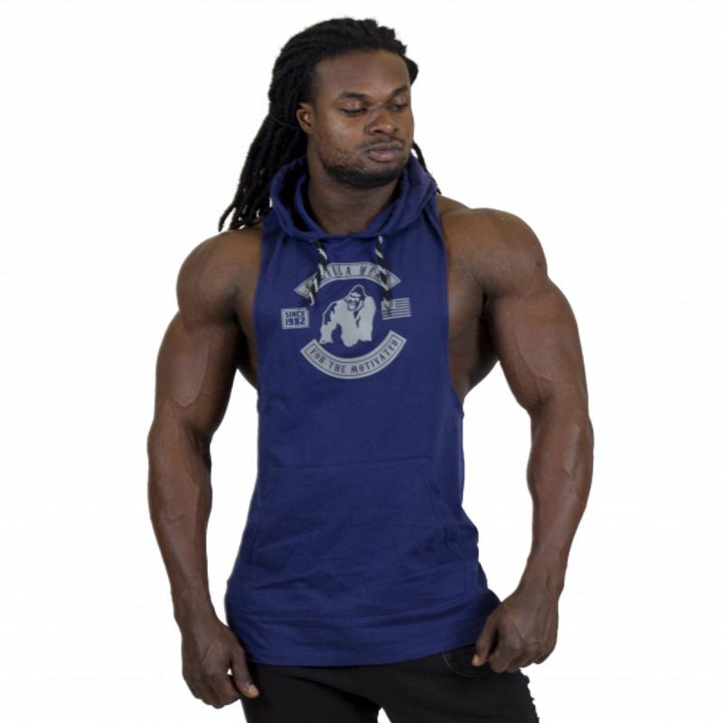 Gorilla Wear Безрукавка Lawrence Hooded Tank Top Navy