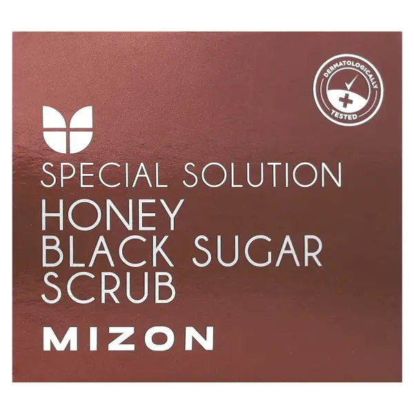 Mizon, Медовый и черный сахарный скраб, 90 г (3,17 унции)