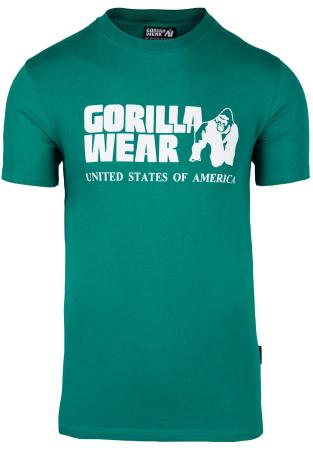 Gorilla Wear Футболка Classic T-Shirt Teal Green